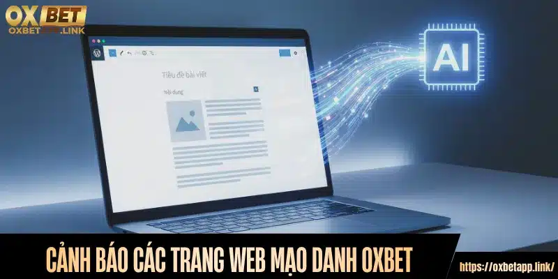 Cảnh báo các trang web mạo danh Oxbet